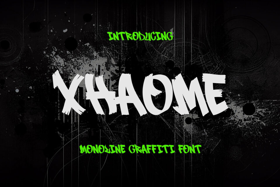 Xhaome - Graffiti Script Font