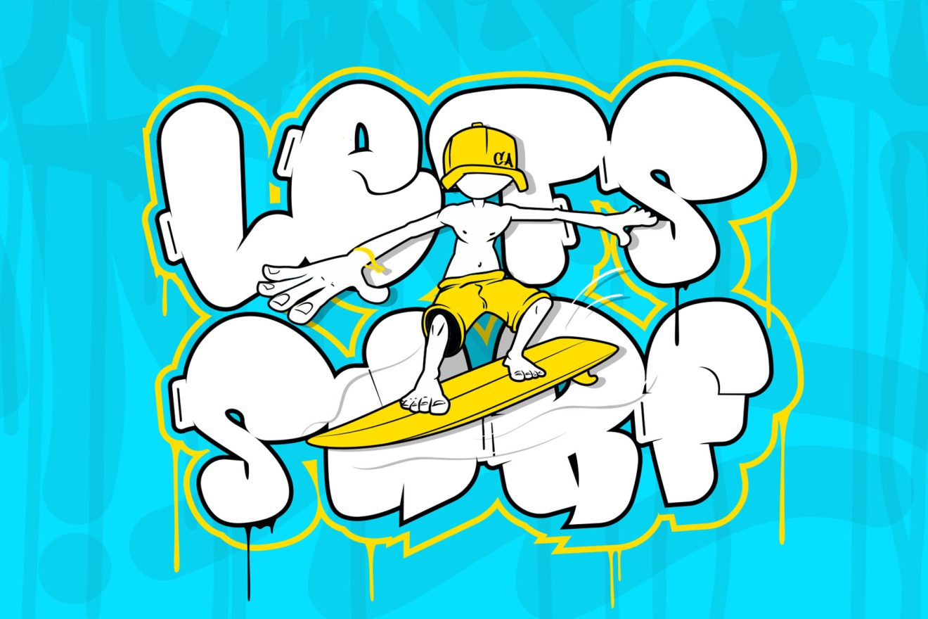 Morp Caps – A Chubby Layered Graffiti Font - Cikareotype