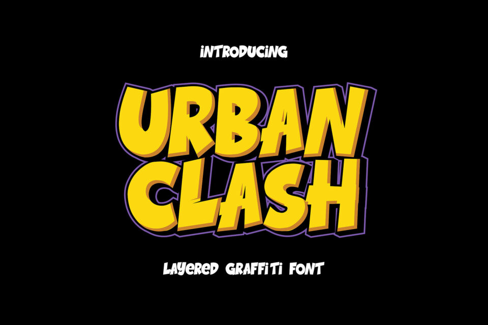 Urban Clash - 3d Layered Street Style