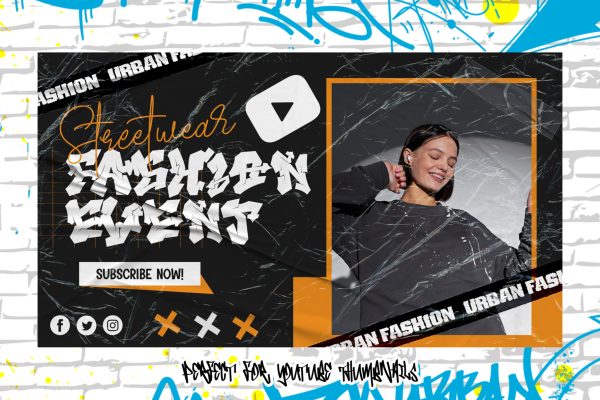 Nightclaw Vandal | Wild 3D Layered Graffiti Font with Arrow - Image 9