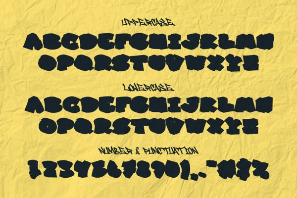 Jraot – 3D Decorative Graffiti Font for Bold Urban Statements - Image 3
