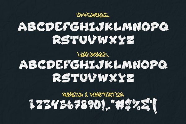 Jraot – 3D Decorative Graffiti Font for Bold Urban Statements - Image 6