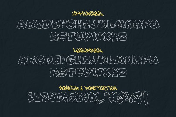 Jraot – 3D Decorative Graffiti Font for Bold Urban Statements - Image 4