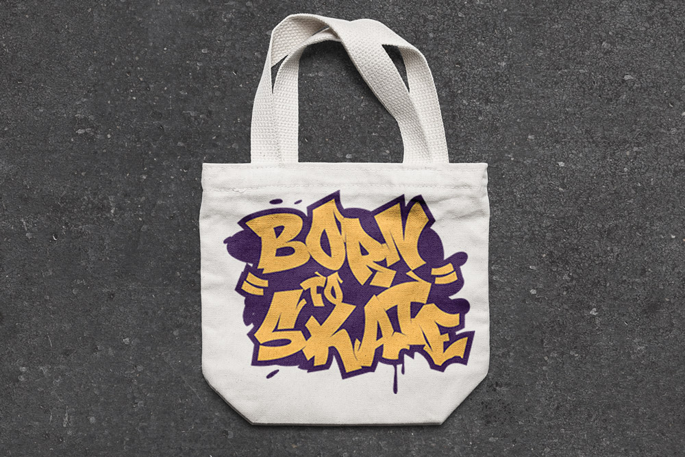 Born To Skate – Graffiti Vector - Image 2