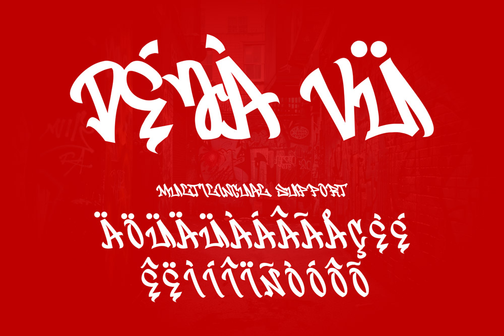 Koobang – Monoline Graffiti Tag Font - Image 6