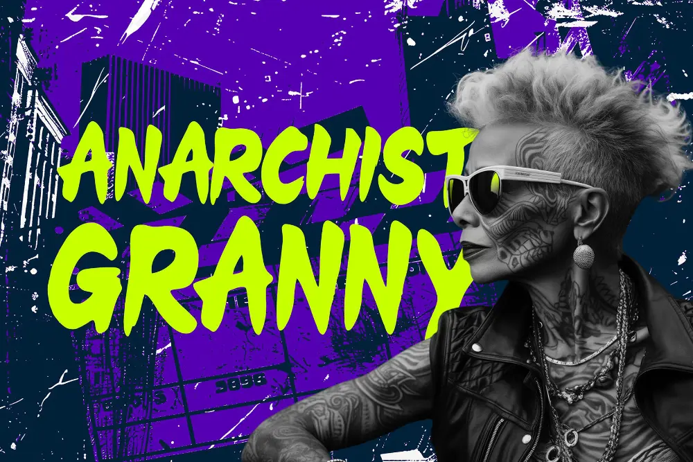 Chicken Punk – Bold Graffiti Font - Image 2