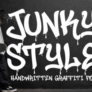 Junky Style | Graffiti Font – Dripping Urban