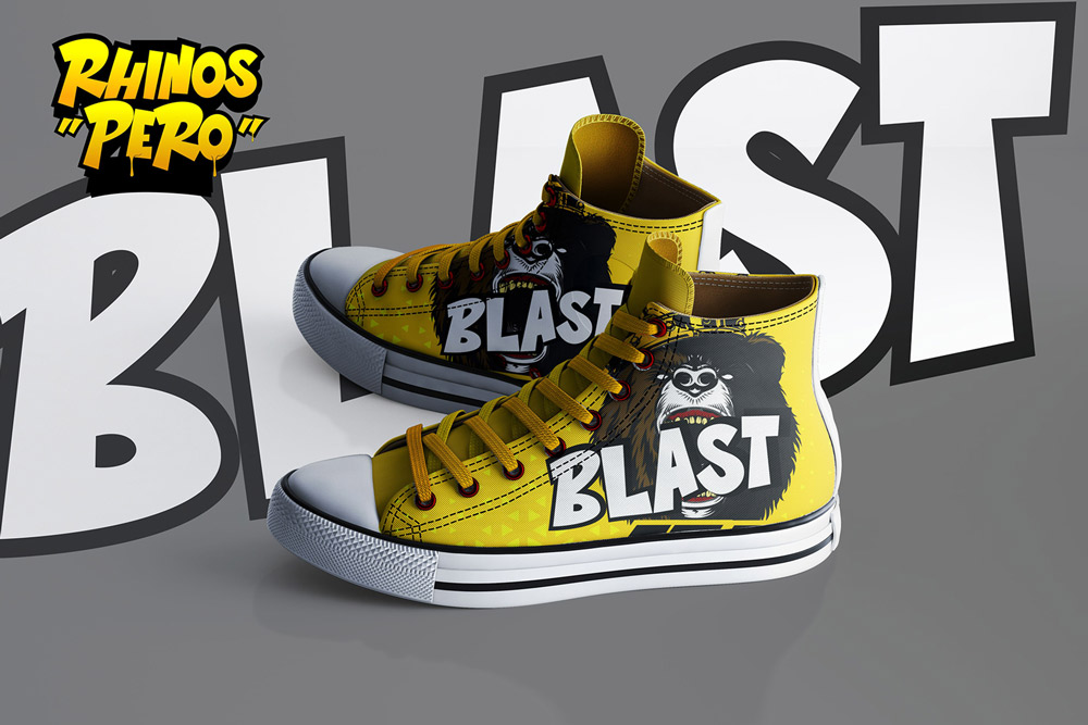 Rhinos Pero | Graffiti Font - Drip Urban Style - Image 4