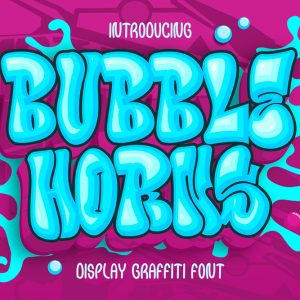 Bubble Horns – Bold Throw Up Style