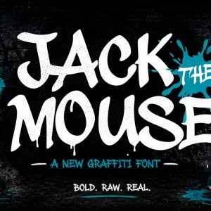 Jack The Mouse – Monoline Graffiti Font
