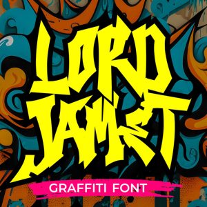 Lord Jamet – Wild Graffiti Font | Urban Energy