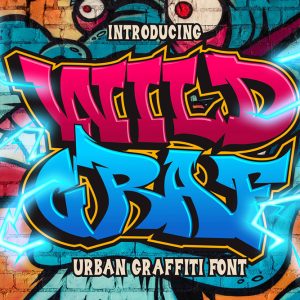 Wild Graff – Edgy Graffiti Font