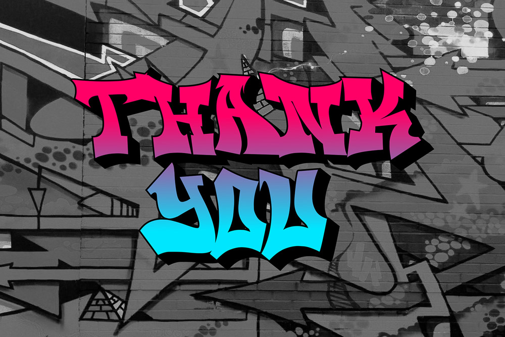 Wild Graff – Edgy Graffiti Font - Image 7