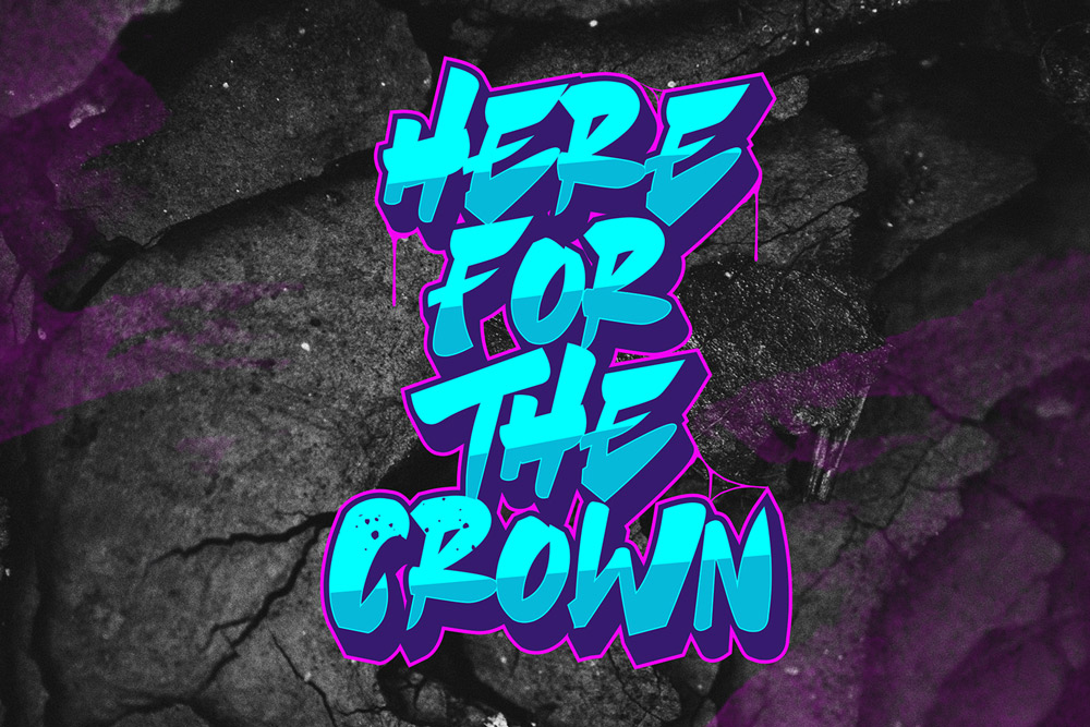 Wolf Fangs – Edgy Graffiti Display Font - Image 3