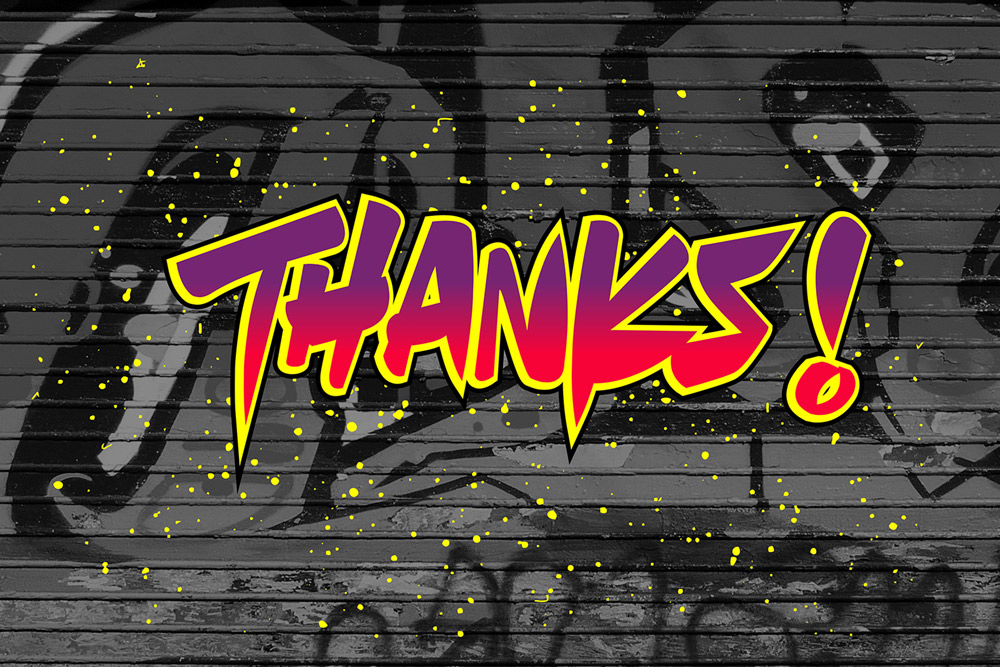 Wolf Fangs – Edgy Graffiti Display Font - Image 7