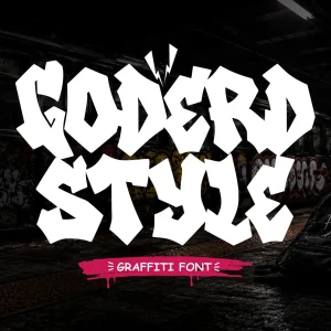 Goderd Style – Heavy Graffiti Font