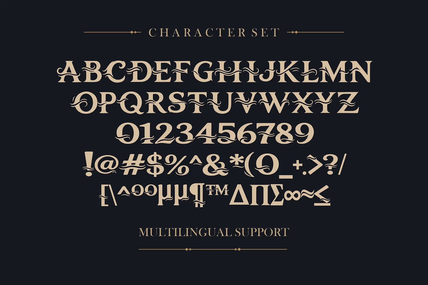 Ornix Velor - Elegant Serif With Flowing Ornament Font - Image 2