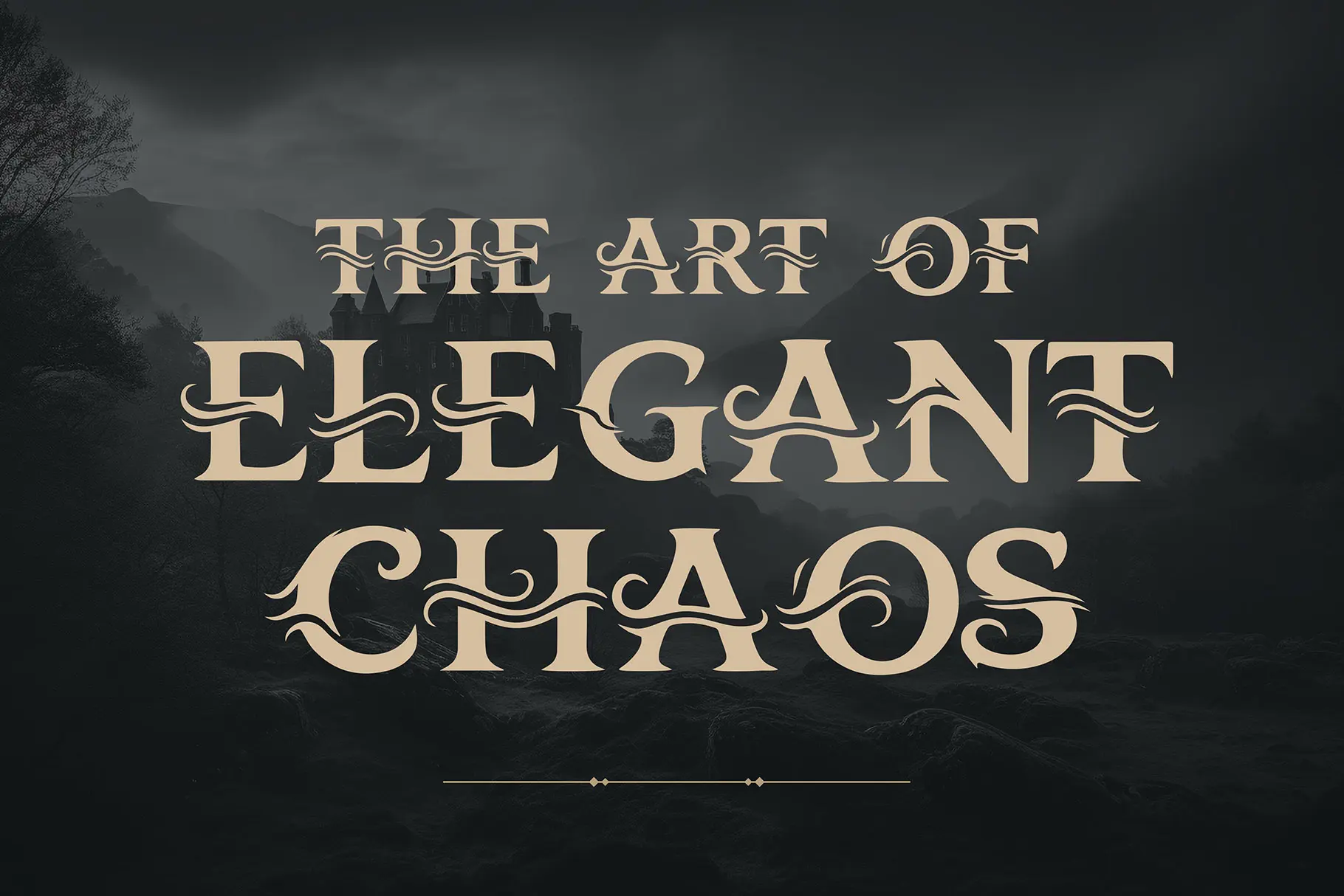 Ornix Velor - Elegant Serif With Flowing Ornament Font - Image 7