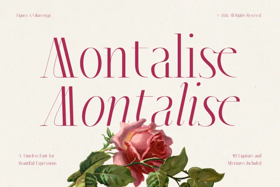Montalise - Luxury Serif Font