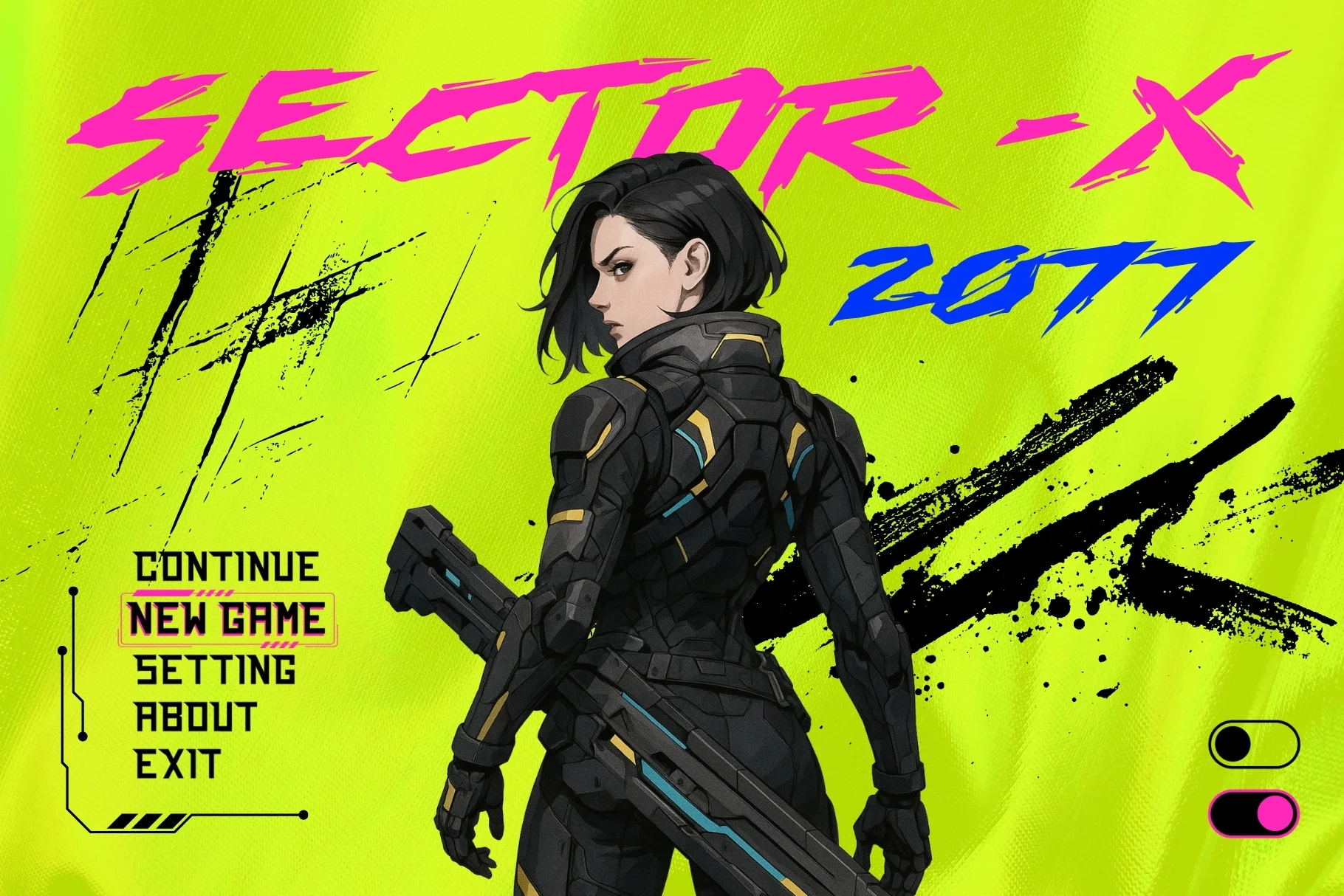 Roguepunk - Cyberpunk Graffiti Font - Image 5